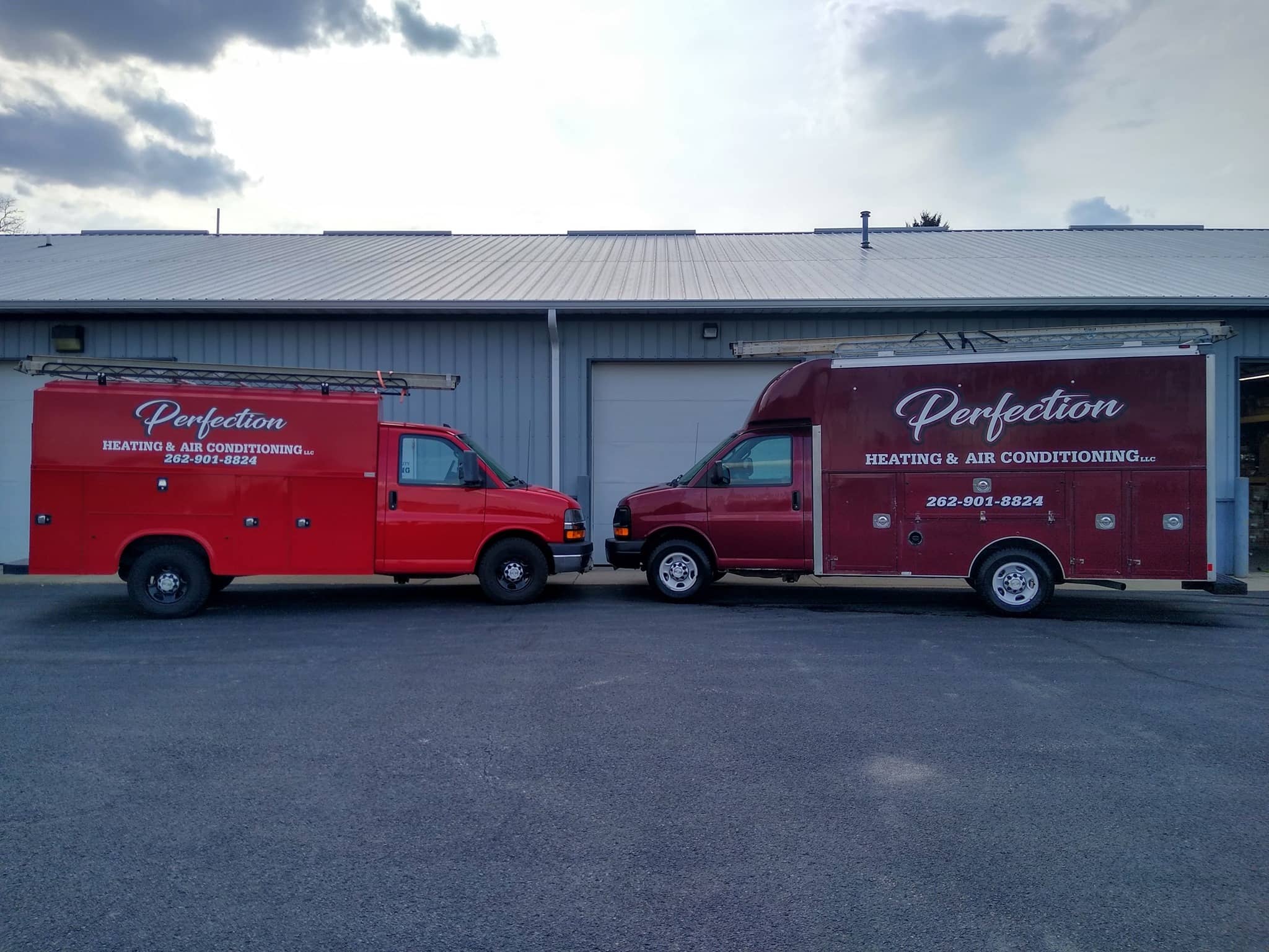 perfection heating trucks